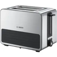Bosch TAT7S25, 2 viipale(i)ta, Musta, Harmaa, Painikkeet, CE, EAC, UA, VDE, 1050 W, 220-240 V