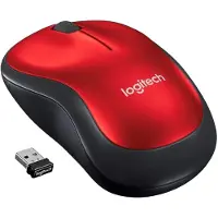 Logitech langaton hiiri M185 (punainen)