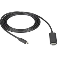 Black Box USB-C ADAPTER CABLE - USB-C TO HDMI 2.0 ACTIVE ADAPTER, 4K60, HDR, HDCP 2.2, DP 1.2 ALT MODE 1.8M (VA-USBC31-HDR4K-006)