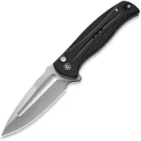 CIVIVI Incindie C23053-3 Stonewashed 14C28N, Black G10 pocket knife