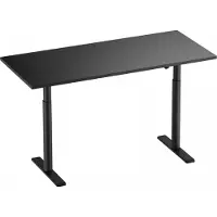 MaxMount Sähköpöytä 1600x700mm - Musta