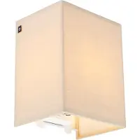 QAZQA Maalaismainen seinävalaisin beige - Vete