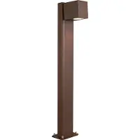 QAZQA Älykäs ulkolattiavalaisin ruosteenruskea 65 cm IP44 sis. WiFi GU10 - Baleno