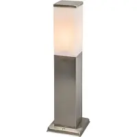 QAZQA Älykäs ulkovalaisin 45 cm teräs sis. Wifi P45 - Malios