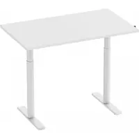 MaxMount Säädettävä Työpöytä (120 x 70 cm) - Valkoinen