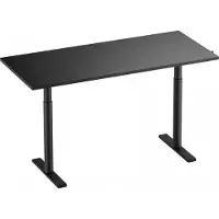 MaxMount Säädettävä Työpöytä 1600x700mm - Musta