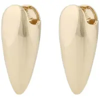 Sno of sweden Aero Mid Earring ? Plain Gold