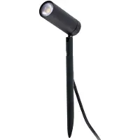 Faro Tehokas LED-maapiikkikohdevalo Seth-28 Seth, Musta, Alumiini, Moderni