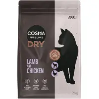 Cosma 2x2kg lammas ja kana kissanruoka