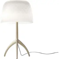 Foscarini Pöytävalaisin , Lumiere, himmennettävä, Valkoinen, Olohuone, Lasi, Design