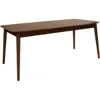 SoHome Jatkettava ruokapöytä Actona Montreux, pähkinä, 219x90 cm