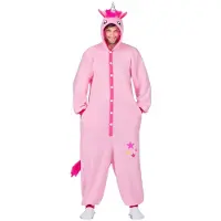 MOM Yksisarvinen Kigurumi-asu Hupulla Ja Hännällä Miehille