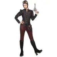 MOM Steampunk-lentäjäasuste