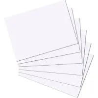 Herlitz 10835809, Valkoinen, 170 g/m², 100 kpl