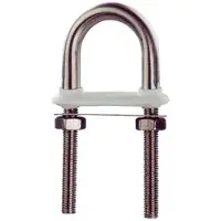 Goldenship Pvc U Bolt Inox 5 Yksiköt