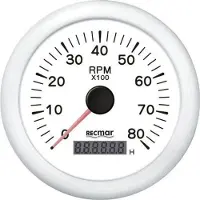 Recmar 0-8000 Rpm Kierroslukumittari