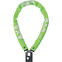 Axa clinch strong chain lock 85 cm 6 mm vihreä