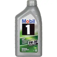 Mobil 1 ESP 0W-30 Moottoriöljy - VW - Toyota - Mercedes - Audi - Skoda - Kia - Nissan - Peugeot