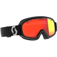 SCOTT Juniors' Witty Chrome Goggle Mineral Black-White/Enhancer Silver Chrome Laskettelulasit OneSize