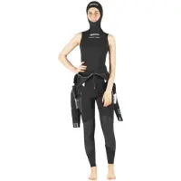 Mares Flexa 3 Mm Huppuinen Lämpöliivi