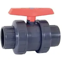 Cepex 02503 Ø63 Pn 10 Palloventtiili Naarasliitännällä Liuotinliitännällä Ja Epdm Sinisillä O-renkailla