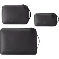 Eagle creek Pack-It Isolate Cube Set XS/S/M Black Pakkauspussit ja organizerit not_defined