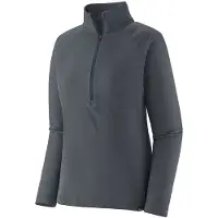 Patagonia W's Cap Mw Zip Neck - Grey - S