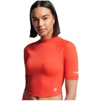 Superdry Run 3/4 Tight Crop Lyhythihainen T-paita