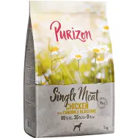 Purizon 4x1kg Adult Single Meat kana, kamomillankukka ja kurpitsa koiranruoka