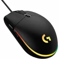 Logitech G 910-005823, Oikeakätinen, USB A-tyyppi, 8000 DPI, 1 ms, Musta