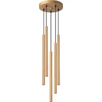Valotorni Pastelo riippuvalaisin 5xG9 25cm kulta