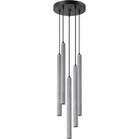 Valotorni Pastelo riippuvalaisin pyöreä 5xG9 25cm betoni