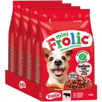 Frolic 6kg (4x1,5kg) Mini nauta koiran kuivaruoka