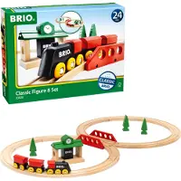 BRIO 33028 Togbane, Klassisk 8-Tals - Multi/patterned - ONE SIZE