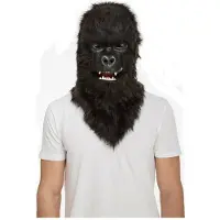 MOM Liikkuvalla Leualla Varustettu Gorillamaski