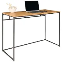 Hobby Hall House Nordic Desk Avery tammi ja musta 442758