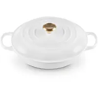 Le Creuset Signature -buffetpata 3,5 l Valkoinen
