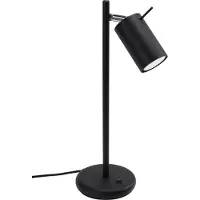 Sollux Ring pöytävalaisin 43cm GU10 musta