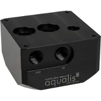 Aqua Computer Pumppuadapteri D5-pumpuille, G1/4", musta