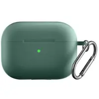 Mtp Products AirPods Pro 2 Silikonikotelo Karabiinilla - Vihreä