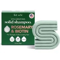 Kitsch , Volumointiin suuntaava kiinteä saippuabari, Rosemary & Biotiini, Laventeli & Vanilja, 3,2 oz (91 g)