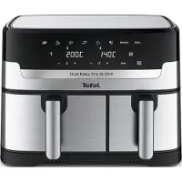 Tefal Dual Easy Fry & Grill EY905D, 8,3 l, 2700 W, airfryer, musta