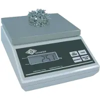 Wedo 50 7012, Sähkövaaka ammattikäyttöön, 12 kg, Vaaleanharmaa, 1 g, Ruostumaton teräs, Kosketus (507012)