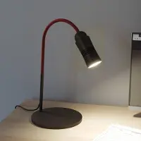 TOP LIGHT Led pöytävalaisin Neo! Table, himmennettävä, Punainen, Työhuone/toimisto, Alumiini, Moderni