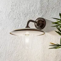 MORETTI Luce Ulkoseinävalaisin CASALE, himmennettävä, Kupari, Messinki, Kartano/rustiikki