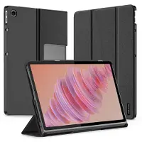 DUX Lenovo Tab Plus 11.5" DOMO Series Trifold Suojakotelo - Musta