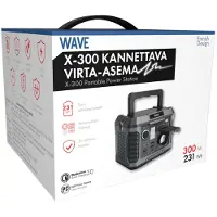 Wave X-300 kannettava virta-asema 231Wh/300W