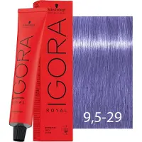 Schwarzkopf Professional IGORA Royal hiusväri sävy 9,5-29 Pastel Lavender 60 ml