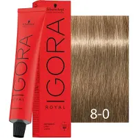 Schwarzkopf High Definition pysyvä hiusväri 8-0: Vaalea Blondi, 60 ml