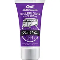 Hairgum Värjätty Geeli - - Violetti - 30 ml - Ilman Parabeenejä - Kaikille Hiustyypeille